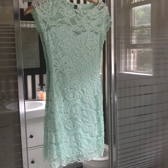 Blue mini dress - Picture 1 of 3